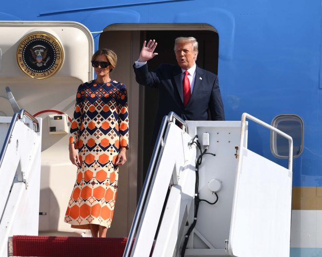 Melania+in+Donald+Trump+sta+se+preselila+na+Florido+%2F+Profimedia