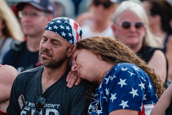 Podporniki+Trumpu+verjamejo+vsako+besedo+%2F+Profimedia