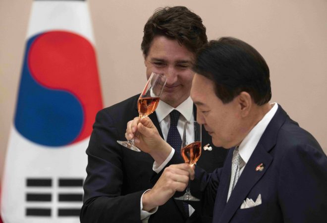 Justin+Trudeau+na+obisku+va+Ju%C5%BEni+Koreji+%2F+Profimedia